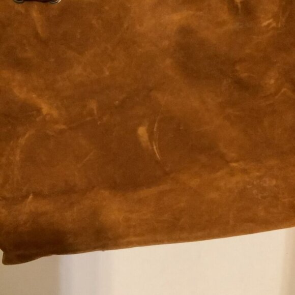 Retro Fringed Suede Hobo - Boho Hippie  Shoulder Bag. - Picture 4 of 7